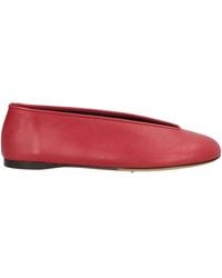 Moschino - Couture Ballet Flats Leather - Lyst
