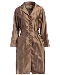 Herno - Overcoat & Trench Coat Polyester, Silk - Lyst