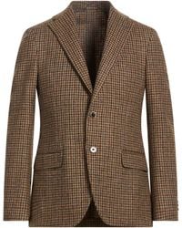 Lardini - Camel Blazer Wool - Lyst