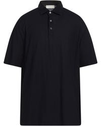 FILIPPO DE LAURENTIIS - Midnight Polo Shirt Cotton - Lyst