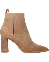 Santoni - Sand Ankle Boots Leather - Lyst