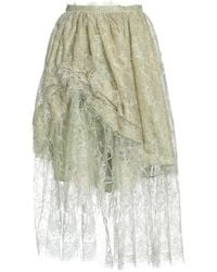 Ermanno Scervino - Midi Skirt - Lyst