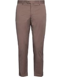Massimo Rebecchi - Khaki Pants Cotton, Polyamide, Elastane - Lyst