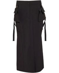 Hyein Seo - Midi Skirt Nylon, Polyurethane - Lyst