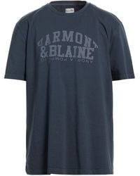 Harmont & Blaine - X Andrea Pompilio Midnight T-Shirt Cotton - Lyst