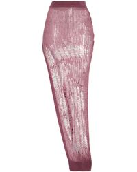 Rick Owens - Maxi Skirt - Lyst