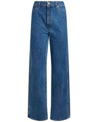 KHAITE - Jeans Cotton, Polyurethane - Lyst