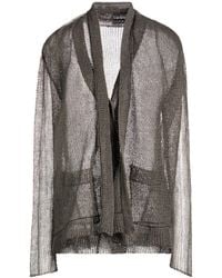Masnada - Cardigan Linen - Lyst