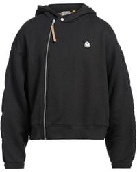 Moncler - Charcoal Puffer Polyamide, Cotton, Hemp - Lyst