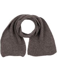 Daniele Alessandrini - Dark Scarf Wool, Acrylic, Alpaca Wool - Lyst