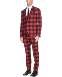 valentino red suit