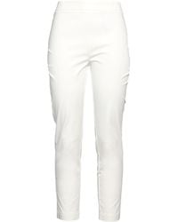 Ballantyne - Cream Pants Cotton, Elastane - Lyst