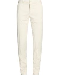 Incotex - Cream Pants Cotton, Elastane - Lyst