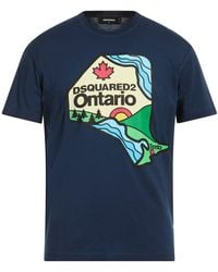 DSquared² - T-Shirt Cotton - Lyst
