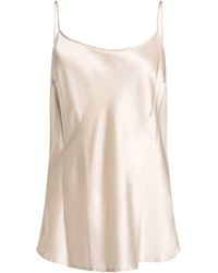 Roberto Collina - Ivory Top Silk, Elastane - Lyst