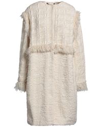 Manila Grace - Coat Polyester, Acrylic, Cotton - Lyst