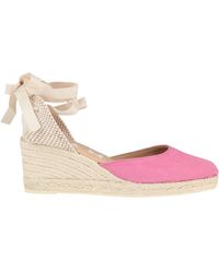 Manebí - Espadrilles Leather, Textile Fibers - Lyst