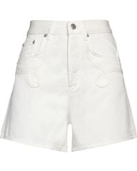 Maje - Denim Shorts Cotton, Polyester - Lyst