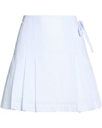 Sandro - Mini Skirt Cotton, Elastane - Lyst