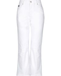 Versace Jeans Couture Denim Pants - White