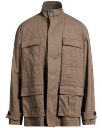 Ferragamo - Dark Jacket Cotton, Elastane, Viscose - Lyst