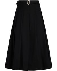 Officine Generale - Midi Skirt - Lyst