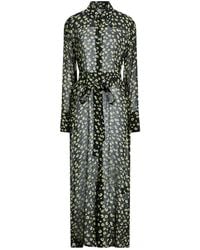 Fisico - Maxi Dress Viscose, Silk - Lyst