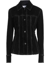 Ferragamo - Denim Outerwear - Lyst