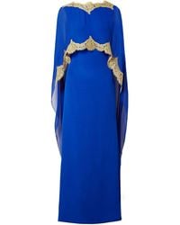 Reem Acra - Long Dress - Lyst