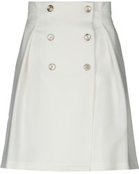Patrizia Pepe Gonna ginocchio - Bianco