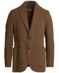 Circolo 1901 - Khaki Blazer Virgin Wool, Elastane - Lyst
