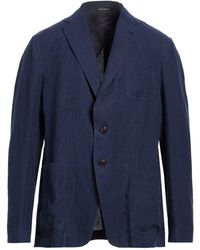 Emporio Armani - Blazer Linen - Lyst