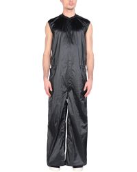 Rick Owens Drkshdw Overalls - Black