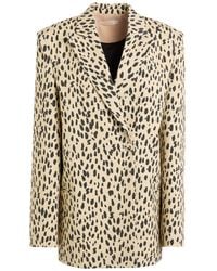 Ssheena - Blazer Polyethylene, Virgin Wool, Elastane - Lyst