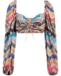 MATILDE COUTURE - Top Polyester - Lyst