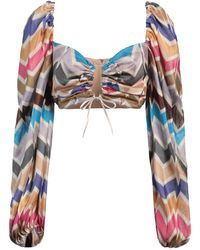 MATILDE COUTURE - Top Polyester - Lyst
