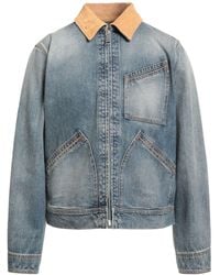 McQueen - Denim Outerwear - Lyst