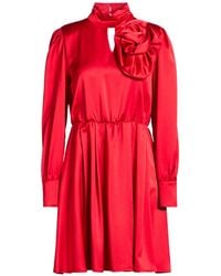 Fracomina - Mini Dress Polyester - Lyst