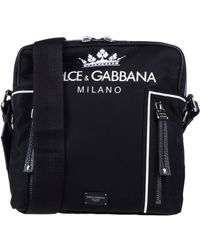 d&g leather man bag