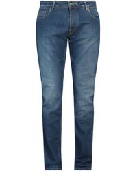 Hand Picked - Denim Trousers - Lyst