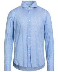 Fedeli - Shirt Cotton, Elastane - Lyst