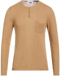 Alpha Studio - Camel Sweater Cotton - Lyst