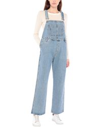 Calvin Klein Salopette pantaloni lunghi - Blu