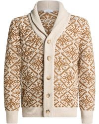 Gran Sasso - Cardigan Virgin Wool - Lyst