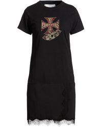 Conner Ives - Mini Dress Cotton, Polyester, Elastane - Lyst