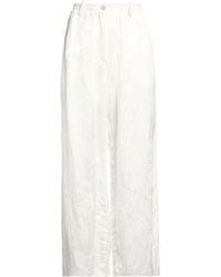 Masnada - Pants Acetate, Viscose, Linen - Lyst