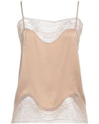 Burberry - Top Silk, Polyamide, Cotton - Lyst