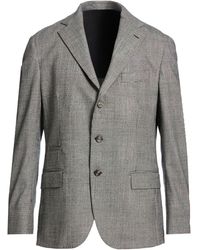 Eleventy - Platinum Blazer Wool, Elastane, Polyamide - Lyst