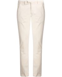 Briglia 1949 - Cream Pants Cotton, Modal, Elastane - Lyst