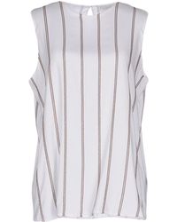 Brunello Cucinelli Top - Blanco